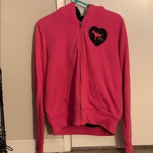 Pink fury jacket